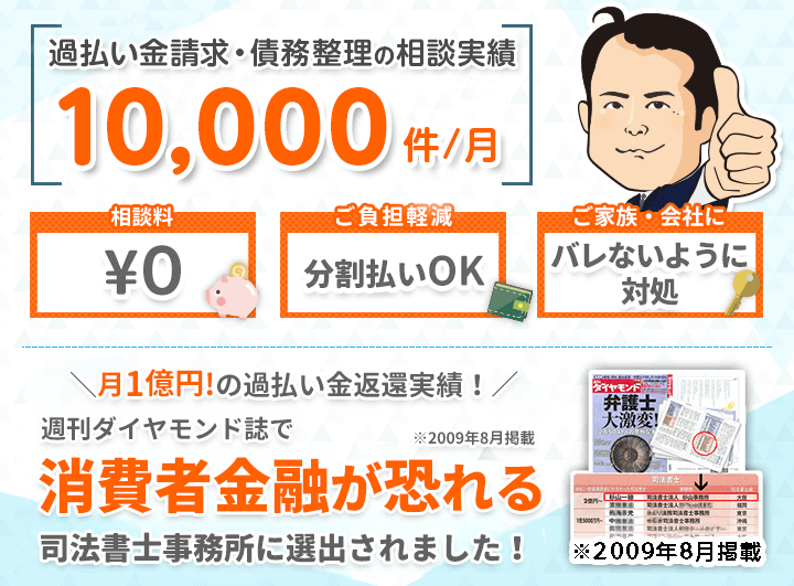 広島で過払い金請求・債務整理に強い杉山事務所